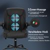 Massage-Bürostuhl Computer Leinen 150kg 90-135° RüCkenlehne Ergonomischer Bild 3