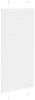 vidaXL Plissee Weiß 60x100 cm Stoffbreite 59,4 cm Polyester 4015475 Bild 4