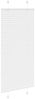 vidaXL Plissee Weiß 60x100 cm Stoffbreite 59,4 cm Polyester 4015475 Bild 3