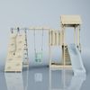 PolarPlay Spielturm Farö aus Holz in Blau Bild 2