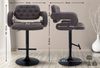 Barhocker Dublin STOFF schwarz dunkelgrau [318194] Bild 2
