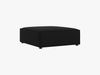 Micadoni Hocker Jodie 1-Sitzer Samt Bluvel Schwarz Bild 2
