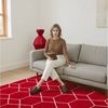 Sanat Teppich Trellis, rechteckig, Höhe: 10 mm, Kurzflor, skandi, boho, auch als Läufer und in rund Bild 3