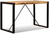vidaXL Esstisch Raues Massives Mangoholz 120 cm 243996 Bild 5