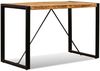 vidaXL Esstisch Raues Massives Mangoholz 120 cm 243996 Bild 4