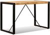 vidaXL Esstisch Raues Massives Mangoholz 120 cm 243996 Bild 3