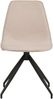House Nordic Esszimmerstuhl mit Drehgelenk, sand, schwarze Beine, HN1230 - 2er set Bild 2