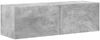 vidaXL TV-Schrankset 4 pcs Beton Grau Holzwerkstoff 3409117 Bild 5