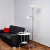 Lindby Stehlampe Elaina, Metall, Alu IP20, 1 x 15 W LED E27 + 1 x 10 W LED E14 Bild 1