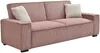 Vente-unique - Sofa 3-Sitzer mit Schlaffunktion - Cord - Rosa - SEKOTA Bild 4
