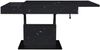 Couchtisch Höhenverstellbar Else 1 110x59x60 Holz Keramikoptik Schwarz Bild 4