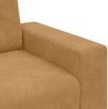vidaXL Zweisitzer-Sofa Braun 160 cm Samt 4105117 Bild 5