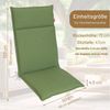 Herlag Hochlehnerauflage Bea Gartenstuhlauflage Hochlehner Wasserabweisend 120x50x4,5cm, (1 St), Polsterauflage für Klappstühle mit UV- & Fleckschutz Bild 3