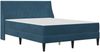 vidaXL Bettgestell mit Matratze mit Matratze Blau 120 x 200 cm Samt 3414794 Bild 3