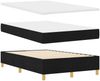vidaXL Boxspringbett mit Kissen Schwarz 200 x 120 cm Stoff 3344368 Bild 5
