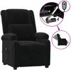 vidaXL Relaxsessel Elektrisch Schwarz Samt [3098399] Bild 2