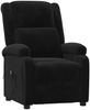 vidaXL Relaxsessel Elektrisch Schwarz Samt [3098399] Bild 3