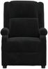 vidaXL Relaxsessel Elektrisch Schwarz Samt [3098399] Bild 4