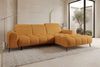 Couch Kairo L Form in Stoff - Chenille - gold - Rechts Bild 2