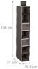 Relaxdays Hängeregal Kleiderschrank 7 Fächer Bild 5