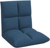 vidaXL Verstellbarer Fußsessel Blau Stoff 42028148 Bild 2