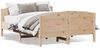 vidaXL Massivholzbett ohne Matratze 120x200 cm Kiefernholz 3216176 Bild 2