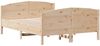 vidaXL Massivholzbett ohne Matratze 120x200 cm Kiefernholz 3216176 Bild 3