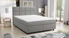 Boxspringbett 140x200 Hotelbett Bonellfederkern Bett Topper Paxos 1 Tablet hellgrau Bild 1