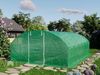 TOOLPORT Foliengewächshaus Gewächshaus 4x6m stabil & langlebig mit Fenster - reißfeste PE Plane 180g/m² grün transparent Bild 2