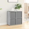 vidaXL Sideboard mit Schubladen Graues Sonoma 59,5 x 27 x 57 cm 8000537 Bild 4