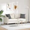 vidaXL Sofakissen 2 pcs Dunkelgrau 45 x 45 cm Stoff 42013912 Bild 4
