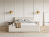 Selsey 'Affolio' Polsterbett mit Breitcord-Bezug und Stauraum, creme, 180x200 cm Bild 3