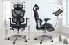 CLP Bürostuhl Grover Ergonomisch, Schreibtischstuhl, atmungsaktiv und verstellbar,schwarz Bild 2
