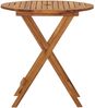 vidaXL 3-tlg. Garten-Essgruppe Klappbar Massivholz Akazie 3058255 Bild 3