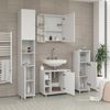 Vicco 'Fynn' Spiegelschrank, Holz weiß, 80 x 64 x 21 cm Bild 4