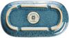 Leonardo Platte Matera Blau (22x12 cm) 022845 Bild 3