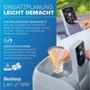 Bestway® Lay-Z-SPA® Energiespar-Whirlpool Miami AirJet™ für 6 Personen Ø 196x66 cm, Dunkelgrün Bild 3