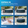 Bestway® Lay-Z-SPA® Energiespar-Whirlpool Miami AirJet™ für 6 Personen Ø 196x66 cm, Dunkelgrün Bild 4