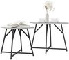 vidaXL Beistelltisch-Set 2 pcs Grau Sonoma und Schwarz 869729 Bild 3