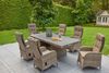Gartentisch Topeka Esstisch Wangentisch 200x100x75cm Spraystone Tischplatte Bild 3