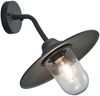Vintage LED Außenwandleuchte in Anthrazit, Höhe 32cm Bild 2