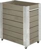 Plus Blumenkasten Cubic 87 x 50 x 95 cm graubraun mit Räder Bild 2