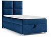 Best for Home Boxspringbett mit Bettkasten Trinity K-2 SINGLE Bonellfederkern inkl. 7 cm Topper (70x200 80x200 90x200 100x200 cm), verschiedene Liefermöglichkeiten, TOP Preis-Leistungs-Verhältnis Bild 4