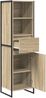 vidaXL Bücherregal Sonoma 43 x 36 x 150,5 cm Holzwerkstoff 886625 Bild 5