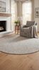 In- & Outdoor Teppich - Heaven 200 x 200 cm - braun - rund Bild 2