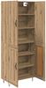 vidaXL Highboard 2 pcs Artisan-Eiche Ingenieurholz und Glas 3415885 Bild 5