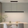 POPOLIC LED Pendelleuchte Esstisch 115cm, Dimmbare Moderne LED Pendelleuchten Mit Fernbedienung, 3000K/4500K/6000K 3 Farben, Lichter 10% -100% Helligkeit Einstellbar, Höhenverstellbar, Für Büro Esszimmer Bild 5