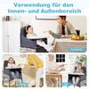 Baby Klappbarer Hochstuhl mit Verstellbarem Tablett & Tragetasche Kinderhochstuhl Babystuhl Bild 3