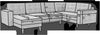 Eltap Asgard U Ecksofa (Monolith 77) Wendbar Bild 5