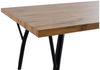 Tisch MDF Eiche-Dekor Stahl Schwarz 150x90 Bild 3